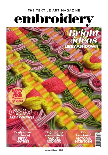 Embroidery Magazine JanuaryFebruary 2023