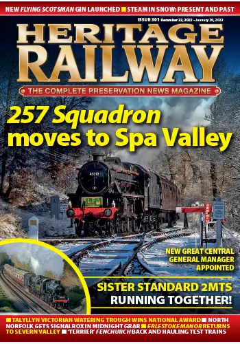 Heritage Railway Issue 301 December 23 January 20 2023