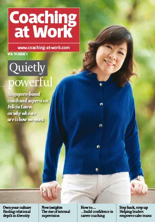 Coaching at Work Vol.18 Issue 01 JanuaryFebruary 2023