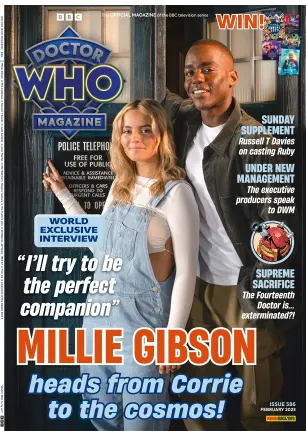 Doctor Who Magazine Issue 586 February 2023