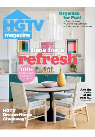 HGTV Magazine January February 2023