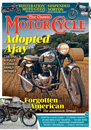The Classic MotorCycle February 2023