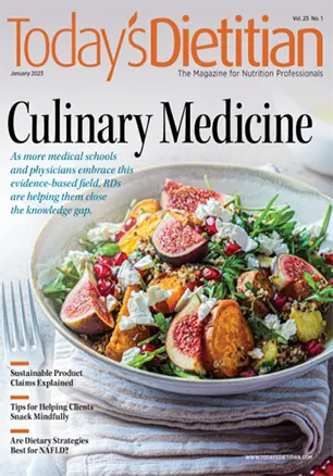 Todays Dietitian Vol. 25 No. 1 January 2023