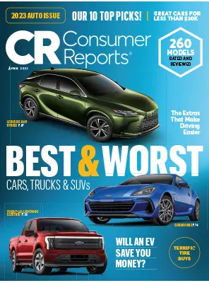 Consumer Reports April 2023
