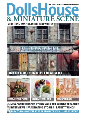 Dolls House Miniature Scene March 2023