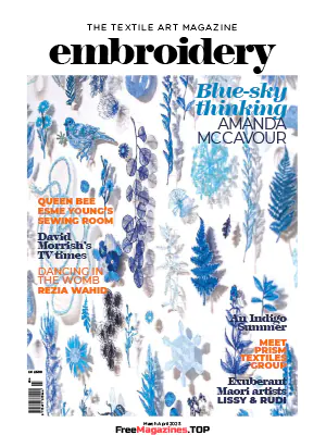 Embroidery Magazine March April 2023