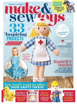 Make Sew Toys Issue 22 February 2023