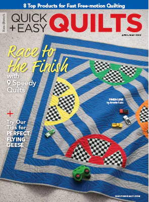 McCalls Quick Quilts April May 2023