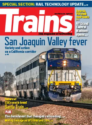 Trains April 2023