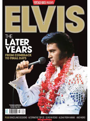 Vintage Rock Presents Issue 25 Elvis The Later Years. 2023