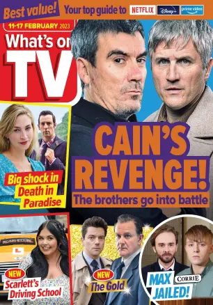 Whats on TV February 1117 2023