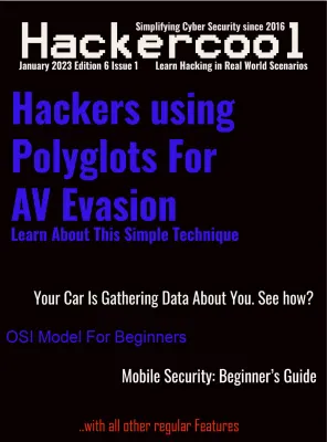 Hackercool Edition 6 Issue 1 January 2023