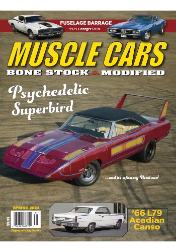 Muscle Cars Spring 2023
