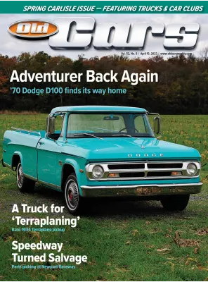 Old Cars Weekly Vol. 52 No 8 15 April 2023