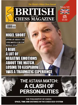 British Chess Magazine Volume 143 April 2023