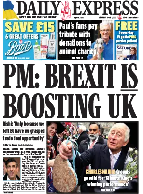 Daily Express April 1 2023