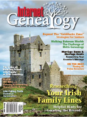 Internet Genealogy AprilMay 2023