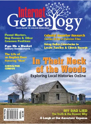 Internet Genealogy FebruaryMarch 2023