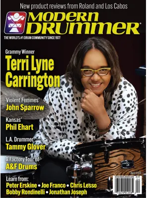 Modern Drummer Magazine April 2023