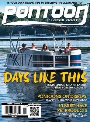 Pontoon Deck Boat May 2023