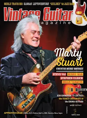 Vintage Guitar Magazine Vol. 37 No. 07 April 2023