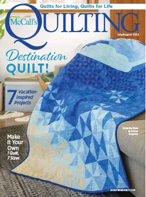 McCalls Quilting JulyAugust 2023