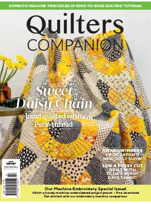 Quilters Companion Issue 121 2023