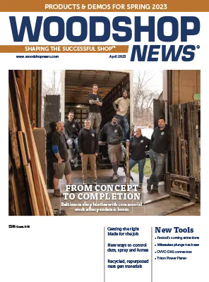 Woodshop News April 2023