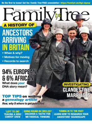 Family Tree UK July 2023