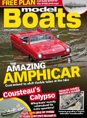 Model Boats Vol.73 No.872 July 2023
