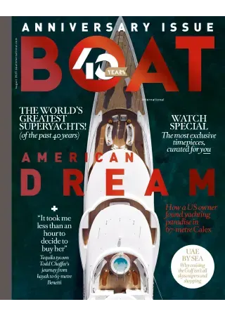 Boat International August 2023