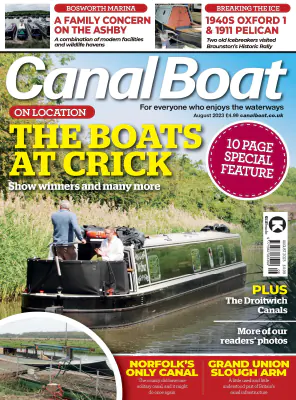 Canal Boat August 2023