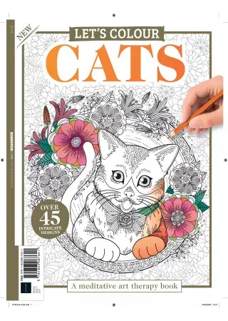 Lets Colour Cats 2nd Edition 2023