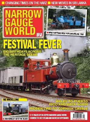 Narrow Gauge World Issue 178 September 2023