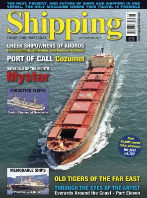 Shipping Today Yesterday September 2023