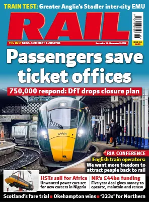 RAIL Issue 996 15 28 November 2023