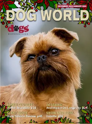 Dog World Magazine December 2023 January 2024