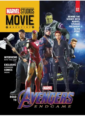 Marvel Studios Movie Magazine Issue 2 Avengers Endgame
