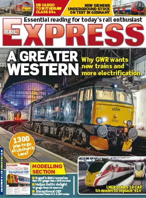 Rail Express Issue 332 January 2024