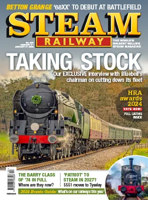 Steam Railway Issue 553 January 431 2024