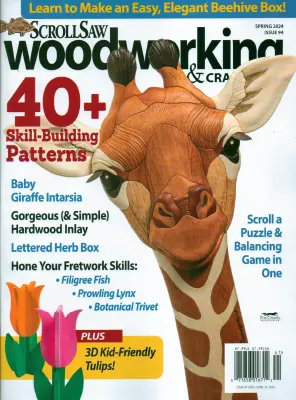 ScrollSaw Woodworking Crafts Spring 2024