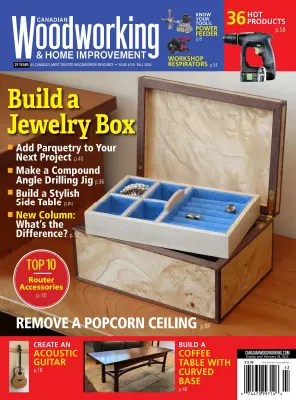 Canadian Woodworking Home Improvement Issue 150 Fall 2024