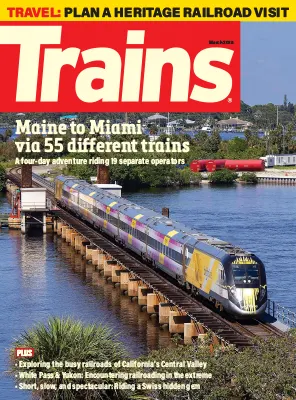 Trains March 2025