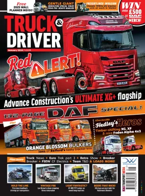 Truck Driver UK January 2025