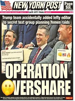 New York Post March 25 2025