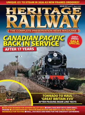 Heritage Railway Issue 331 April 11May 09 2025