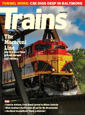 Trains August 2025