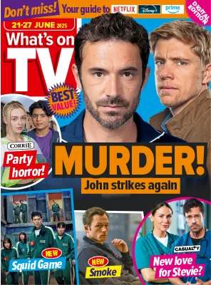 Whats on TV 21 27 June 2025
