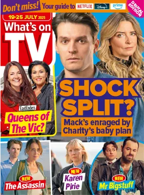 Whats on TV 19 25 July 2025