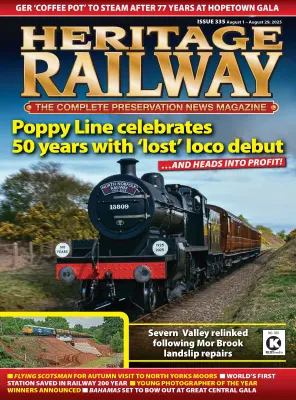 Heritage Railway Issue 335 29 August August 01 2025